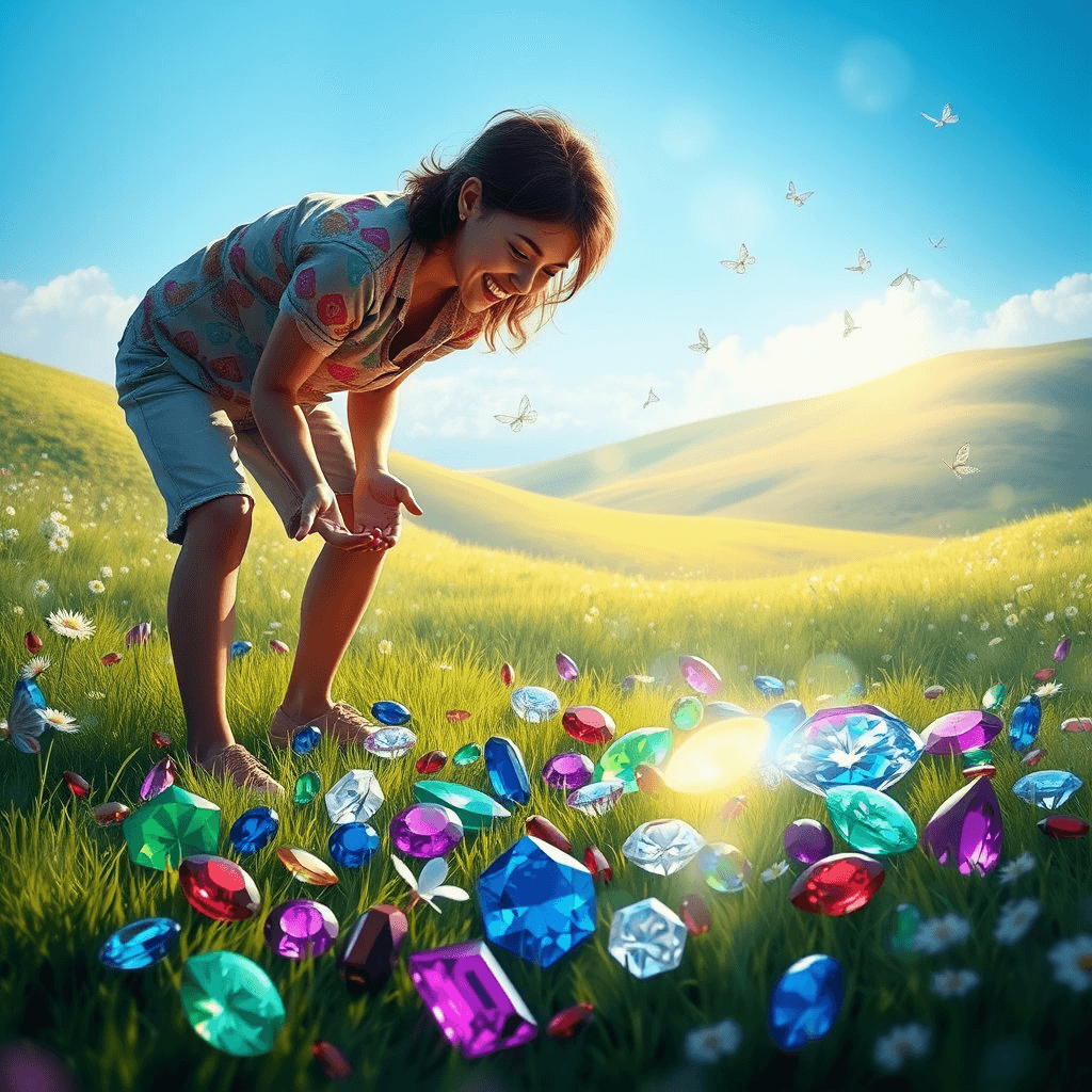 보석 줍는 꿈해몽