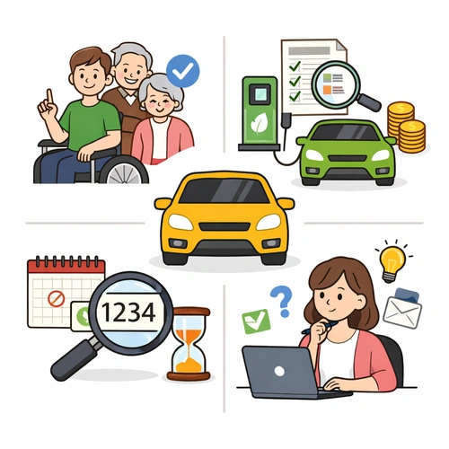 자동차세 감면대상 기준과 신청 전 확인사항1