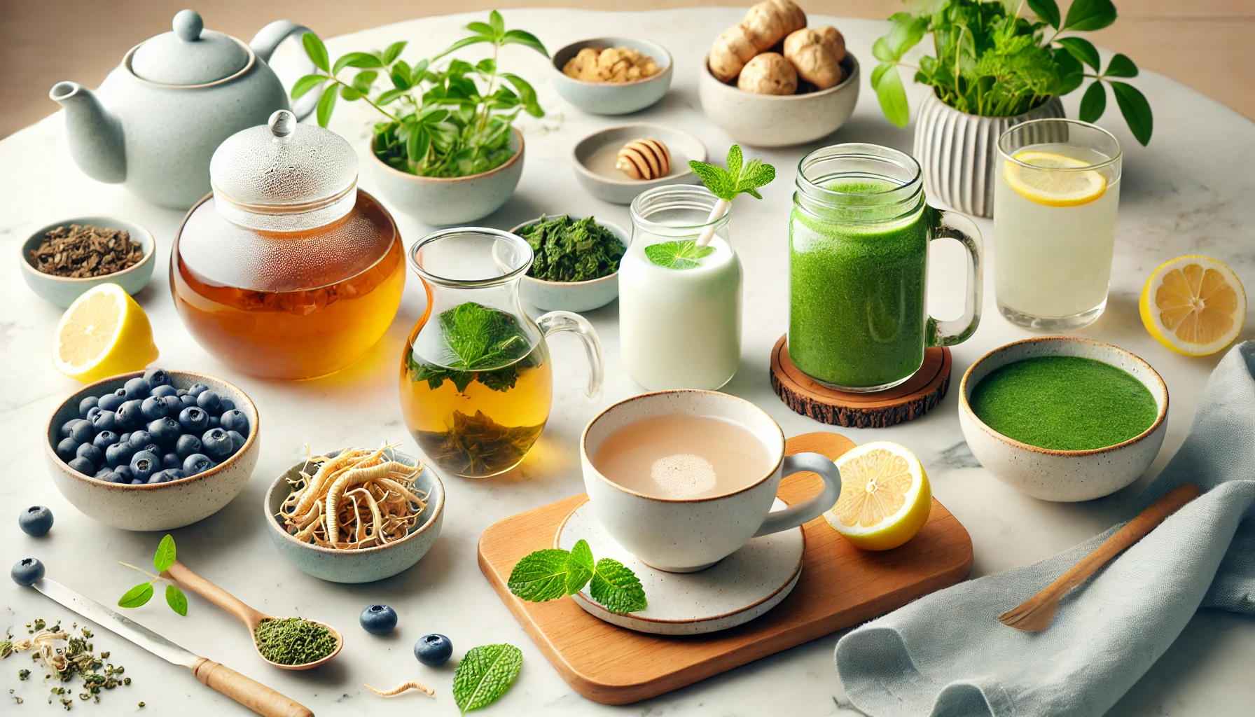 집중력 향상 음료