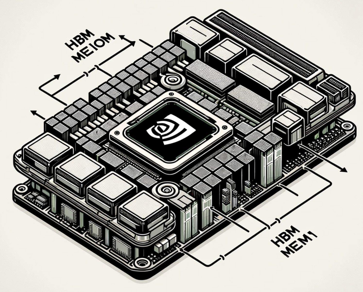 엔비디아 GPU와 HBM