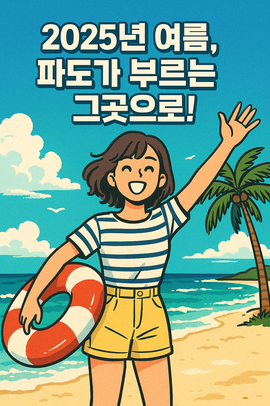 2025년 여름, 파도가 부르는 그곳으로! 전국 해수욕장 개장일 완벽 가이드