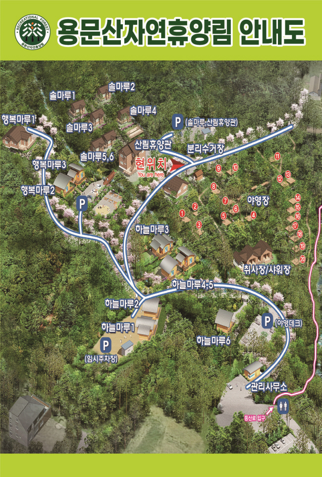 용문산 자연휴양림