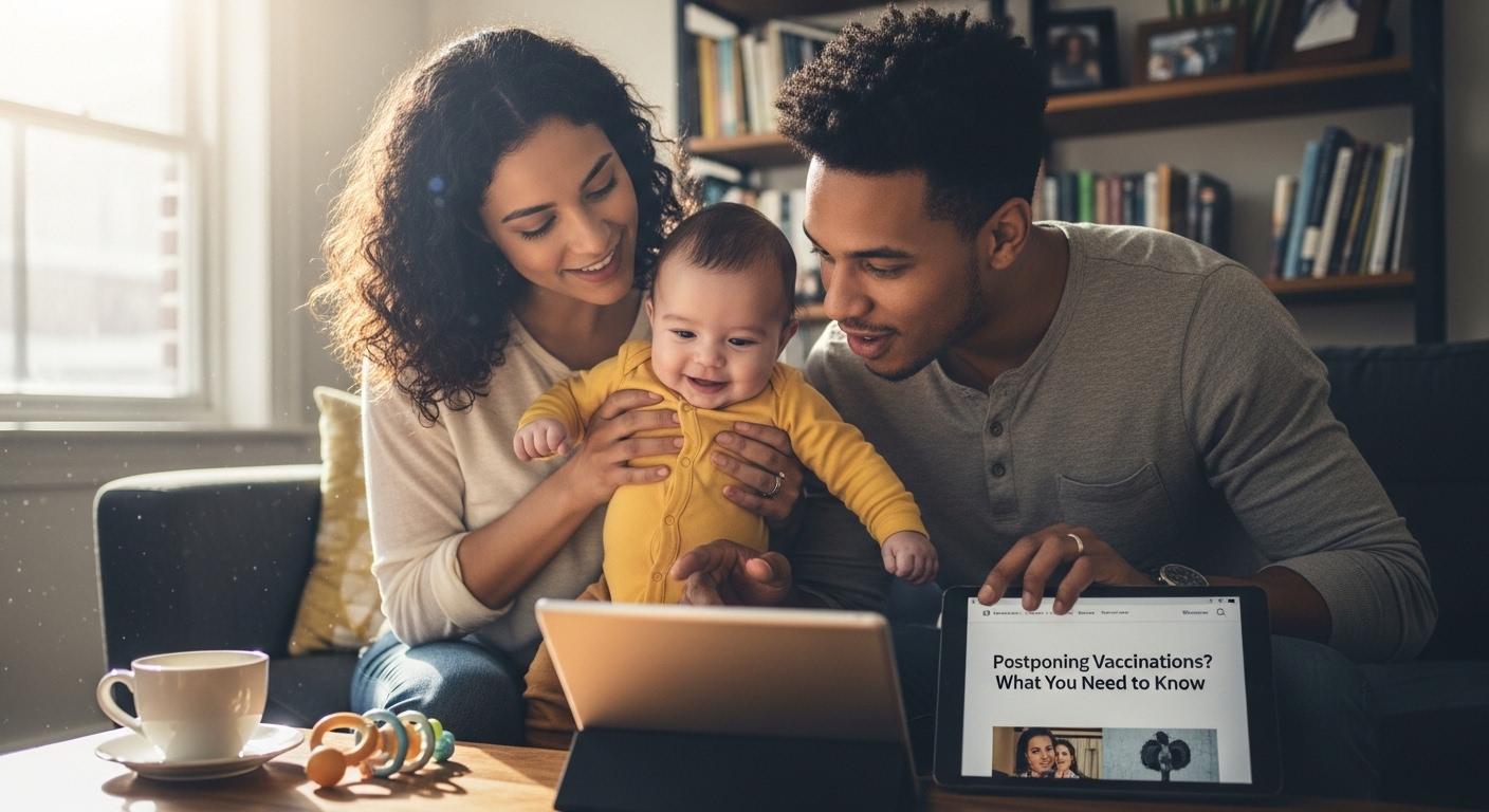 아기 예방접종 미루는법