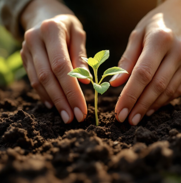 성공적인 첫걸음&amp;#44; 옮겨 심기