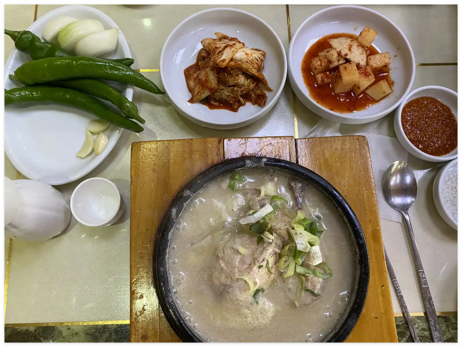일산-삼계탕-맛집-장수토종삼계탕-셋팅-이미지