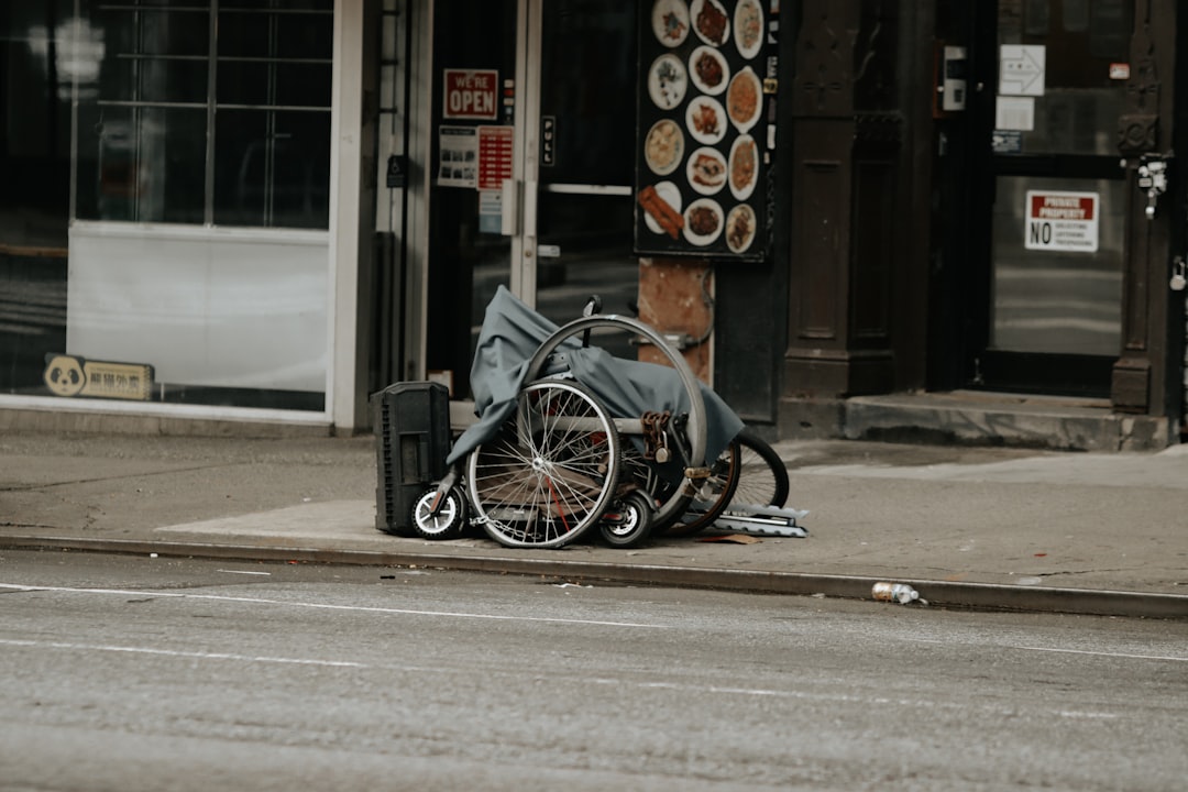 Disabled vehicle