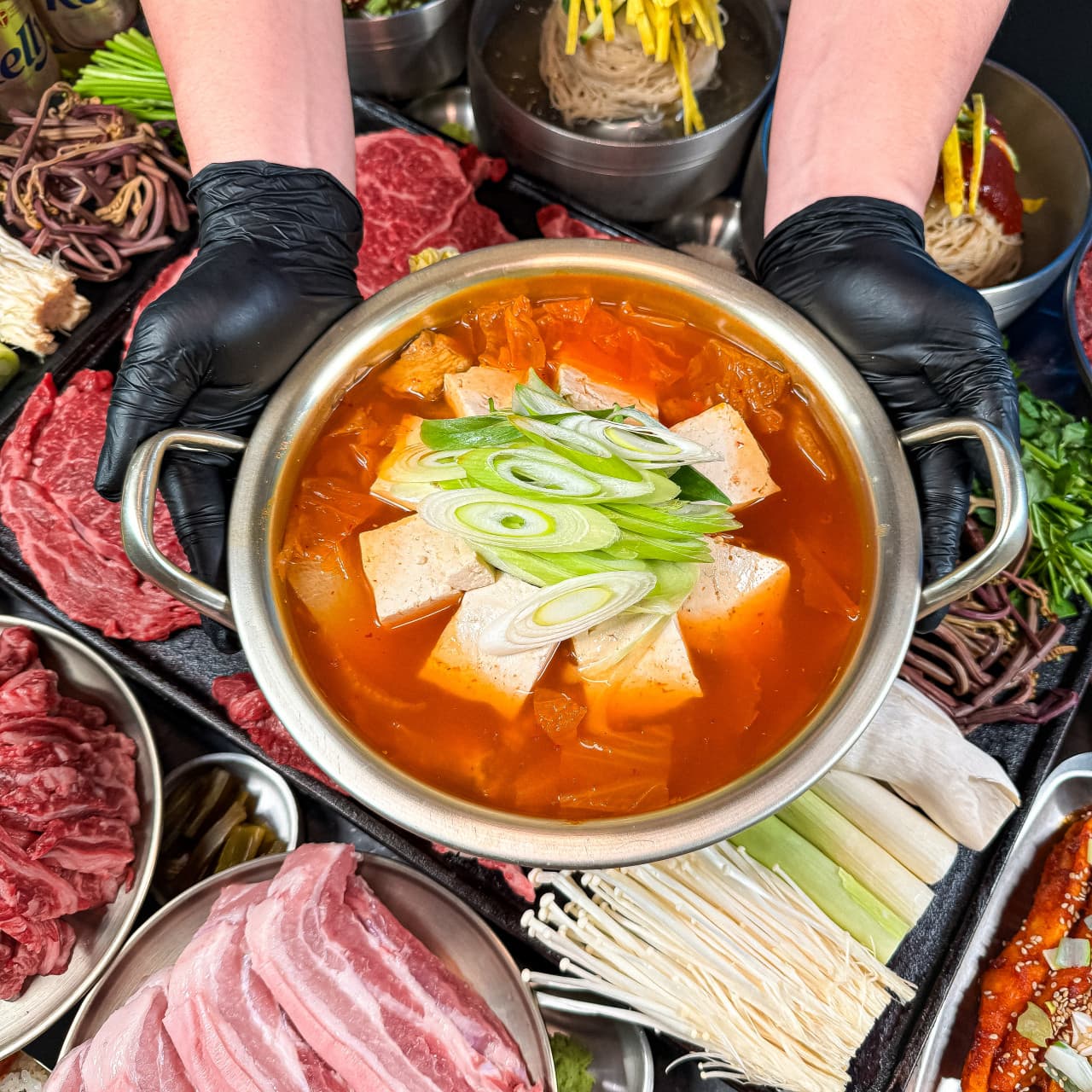 청암 140 점심메뉴 무한리필