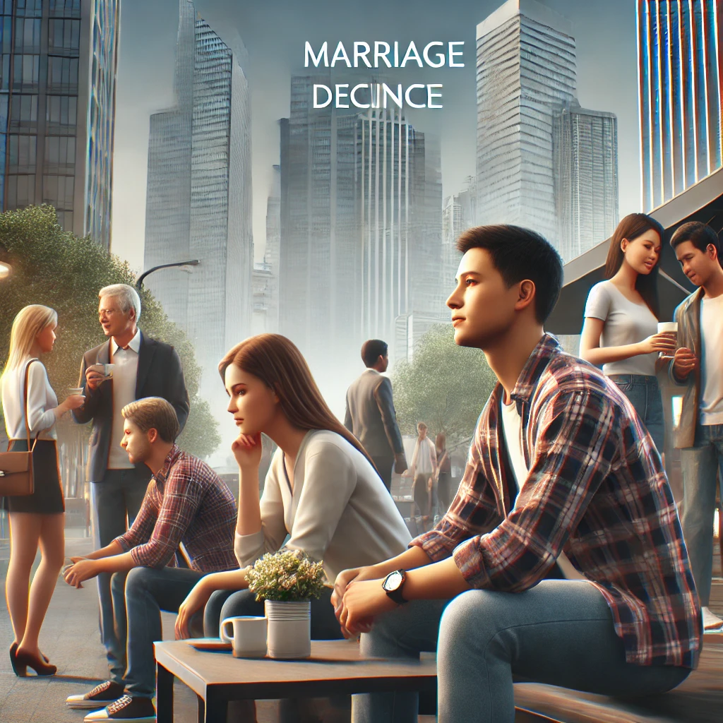 결혼율 감소와 인구학적 변화 사회적 요인 분석