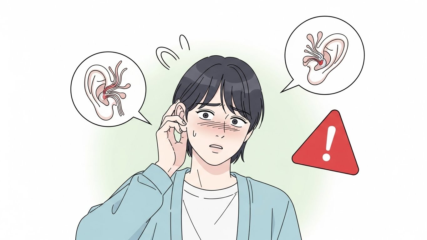 귀먹먹함&amp;#44; 어지러움&amp;#44; 메니에르병