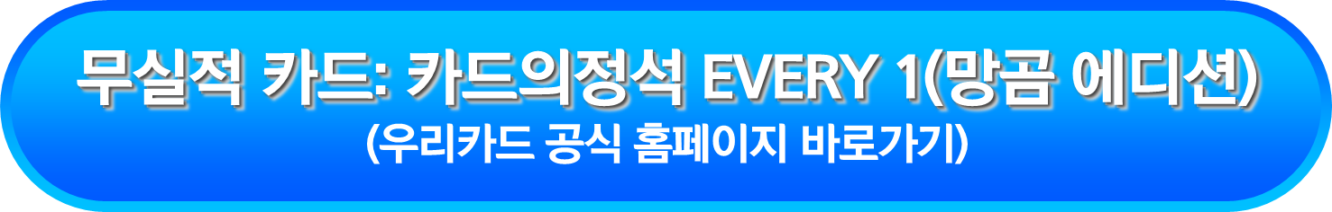 무실적 카드: 카드의정석 EVERY 1(망곰 에디션)