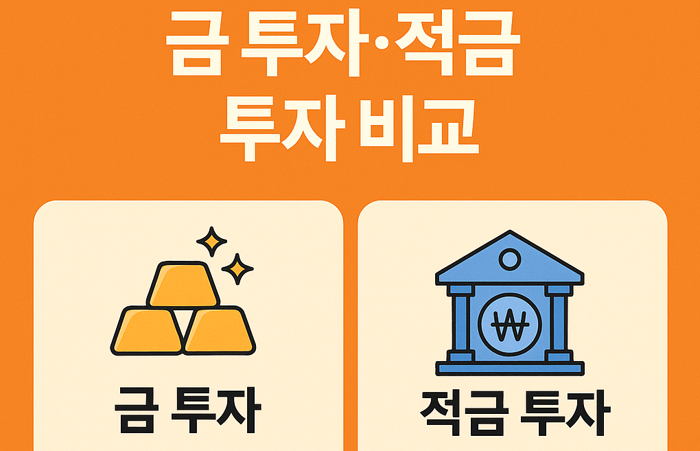 리스크 낮춘 금 투자·적금 투자 비교 – 안전성과 수익성을 동시에 잡는 전략