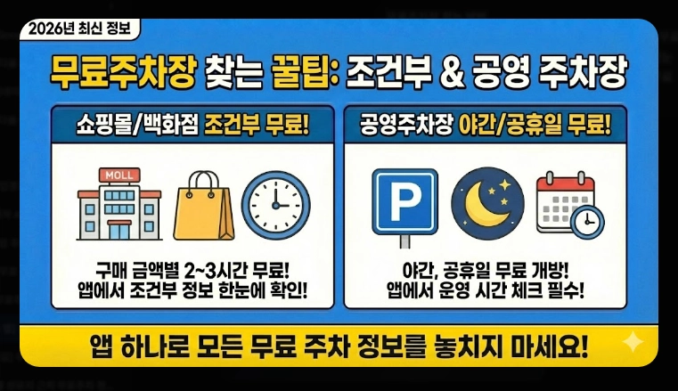 [주차 앱] 무료주차장 찾기(상세 비교, 특화 기능, 절약 전략)(+ 사용 꿀팁)