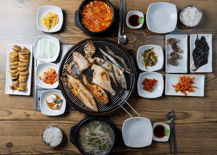 속초중앙시장 맛집 "신피디 통큰 생선구이" 음식