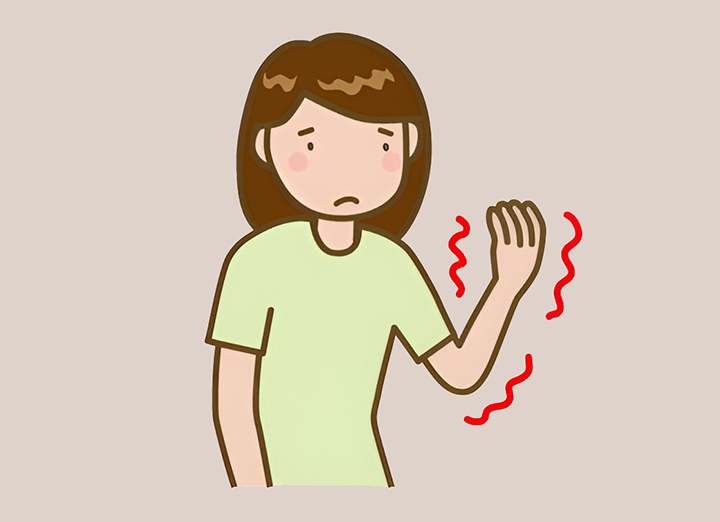 손발-저림으로-불편한-여성