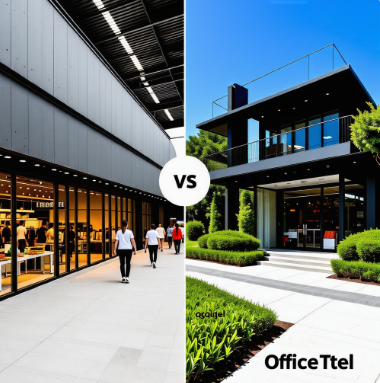 상가vs오피스텔 이미지