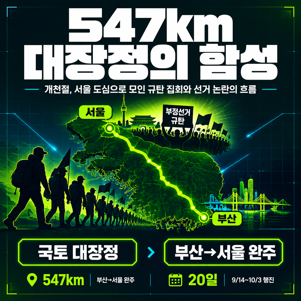 547km 대장정의 함성