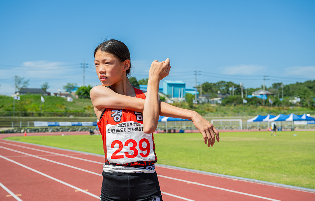 교보생명컵 꿈나무체육대회 육상 김다연 선수