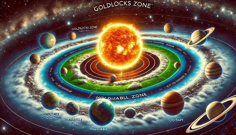 지구는 왜 &lsquo;골디락스 존&rsquo;에 있을까? 인포그래픽