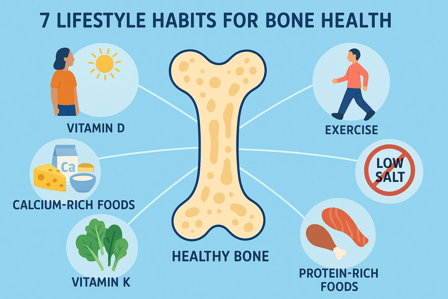 뼈 건강을 위한 생활 습관