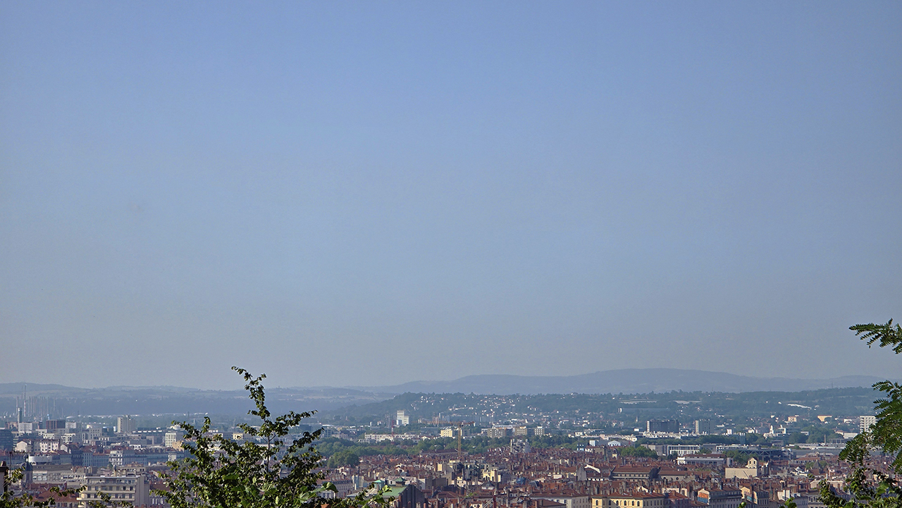 리옹 시내 전망