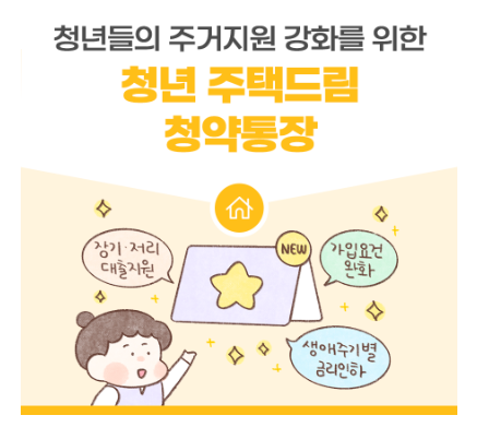 청년 주택드림통장 신청방법