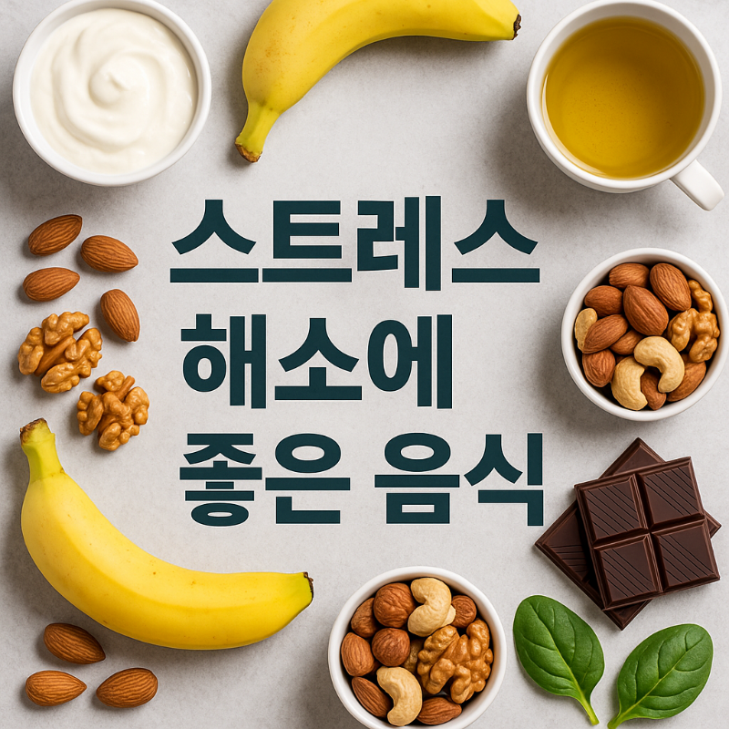 스트레스 해소에 좋은 음식