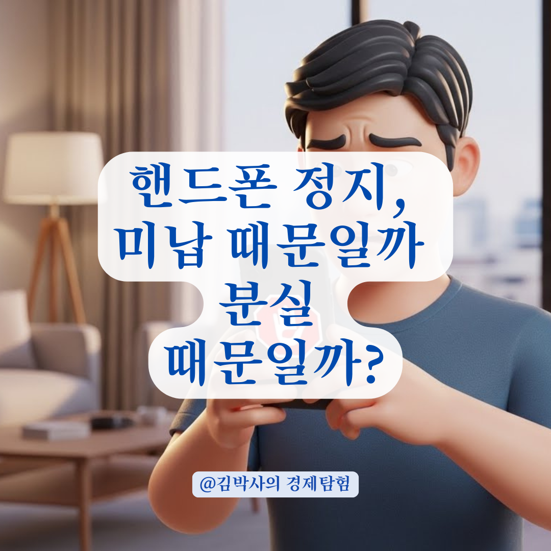 통신비 미납과 분실 신고로 인한 수신 제한의 명확한 차이점 정리!