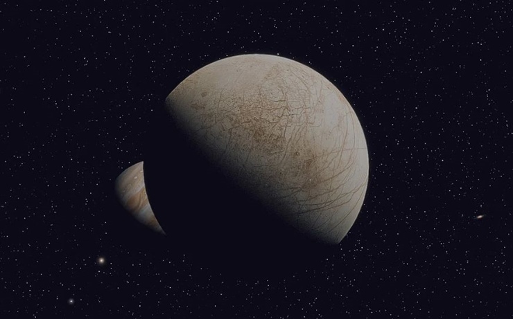 우주에-행성-두-개