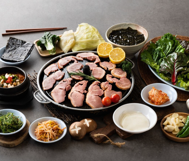 찜쌈밥 육류