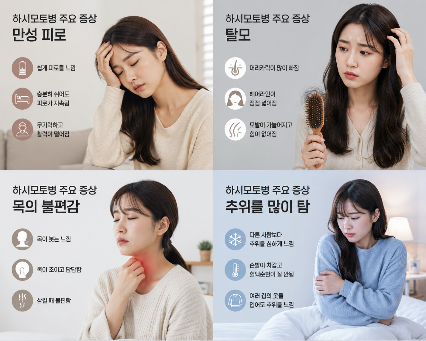 하시모토병 증상·원인·치료 총정리