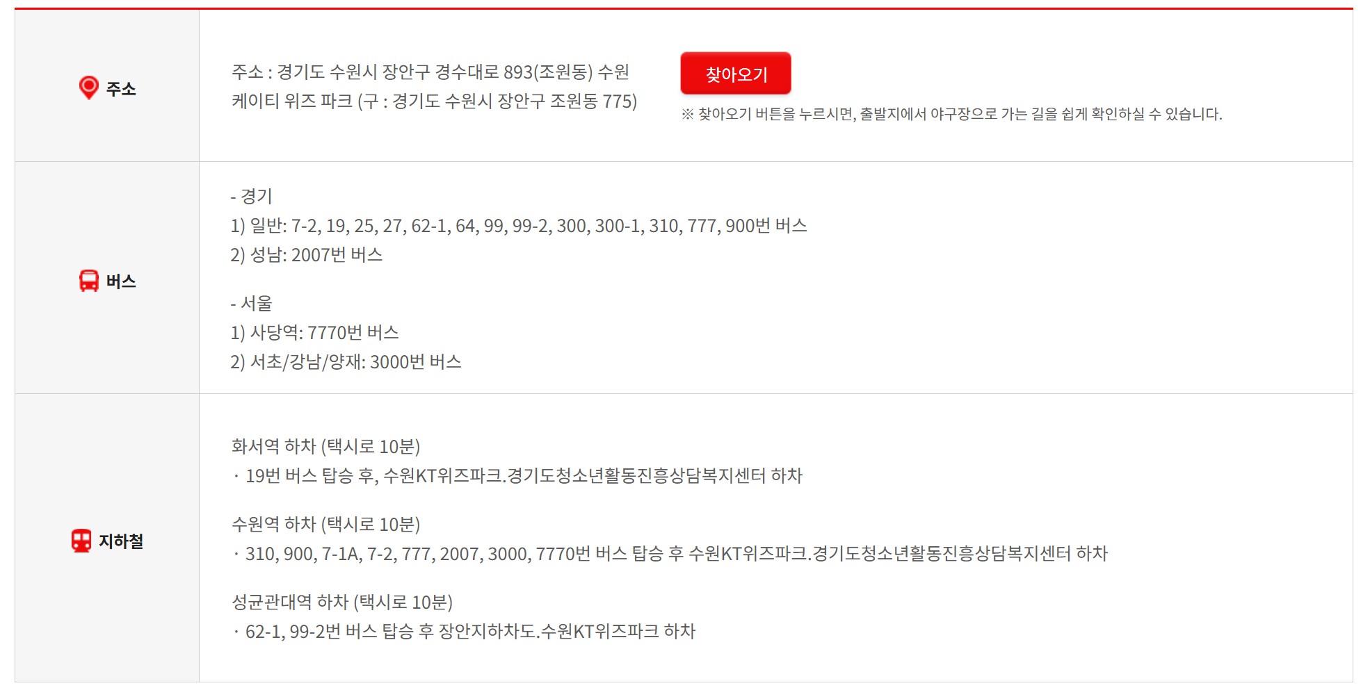 수원 케이티 위즈 파크 예매 방법