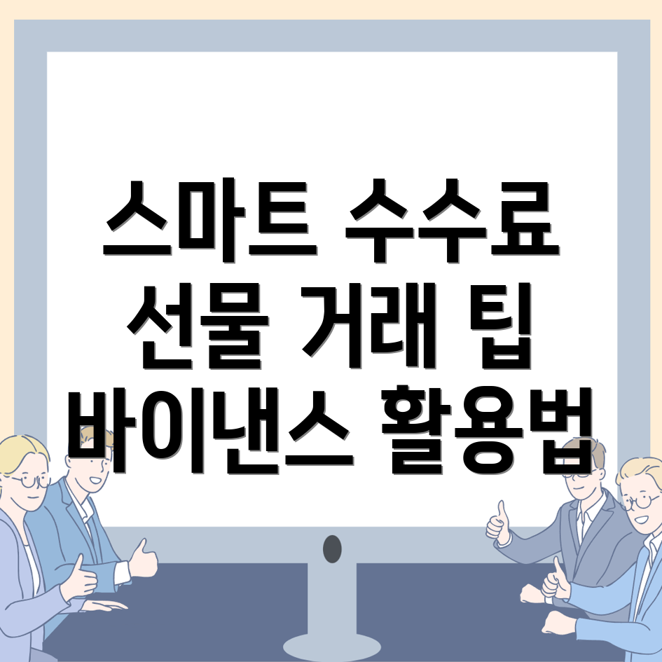 바이낸스 선물 수수료