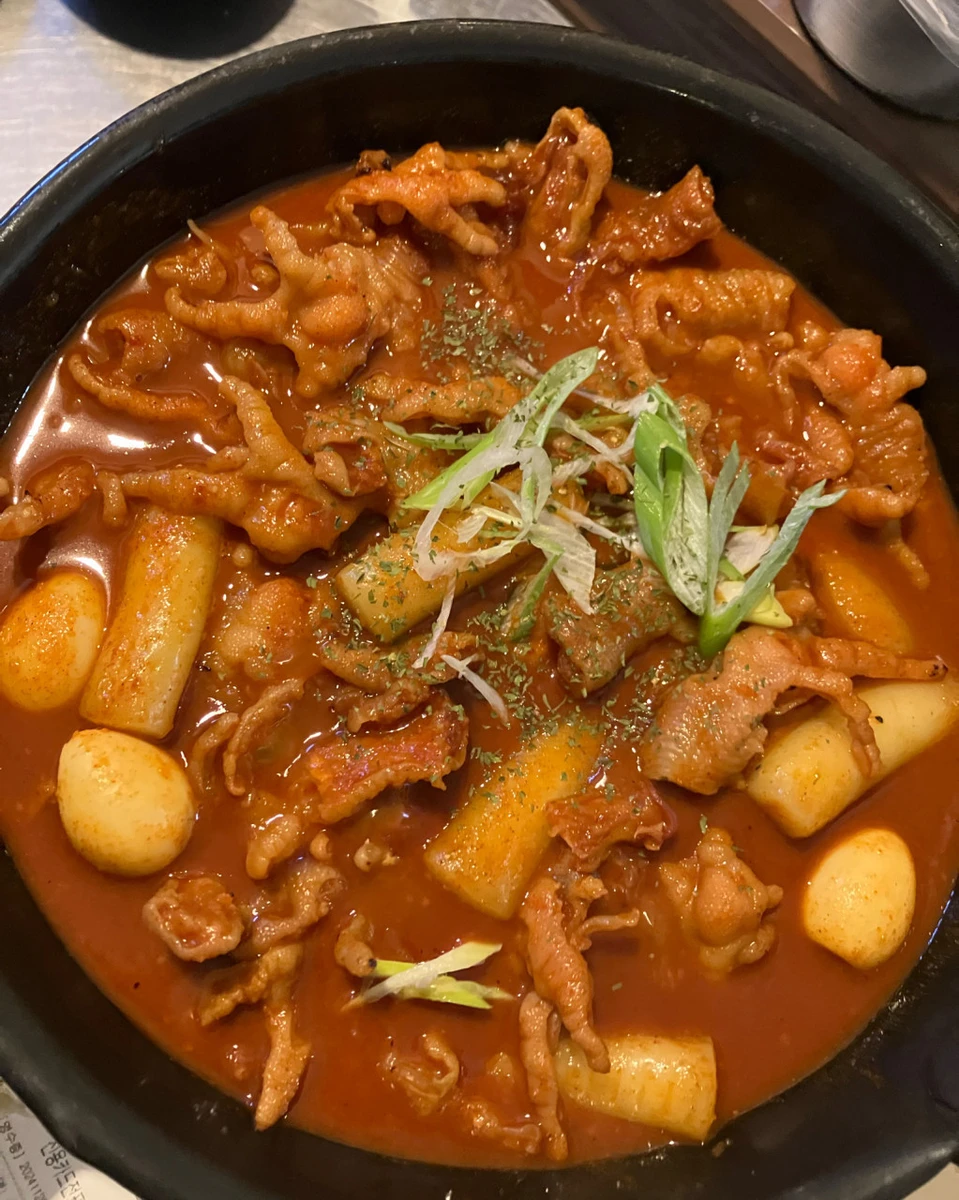 스마일닭발 닭똥집