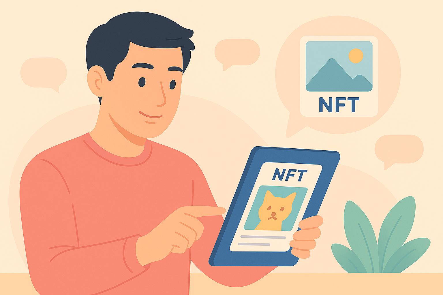 챗GPT로 NFT 설명 콘텐츠 자동 생성하는 모습