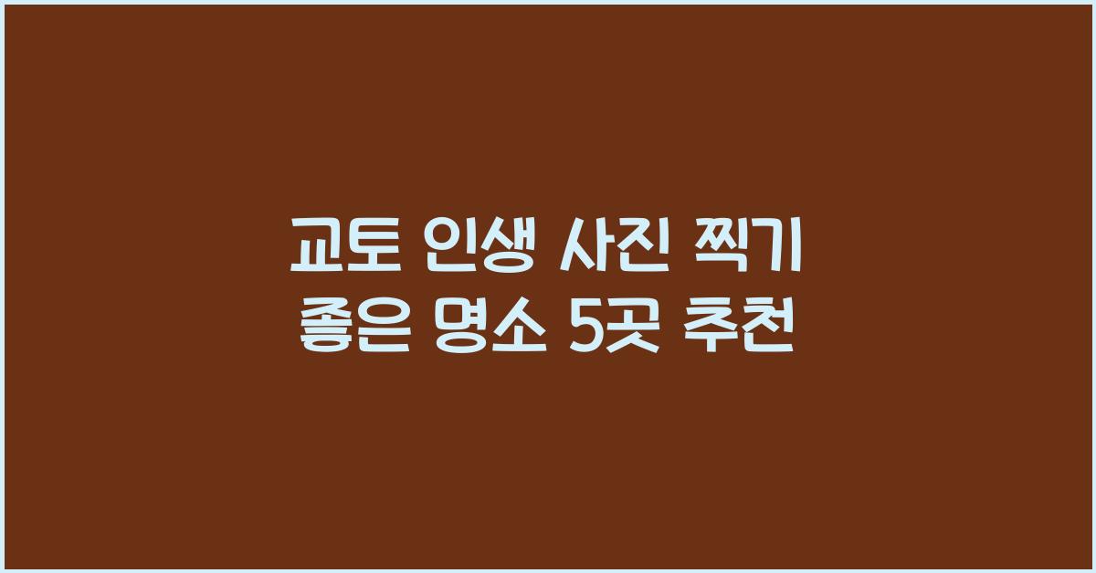 교토 인생 사진