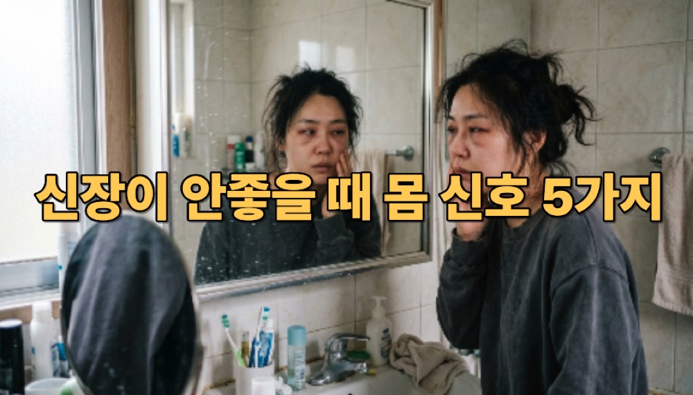 신장이 안좋으면 나타나는 증상