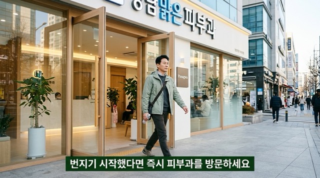 사마귀 반드시 피부과 가야 할 신호 급격히 번짐 통증 색 변화