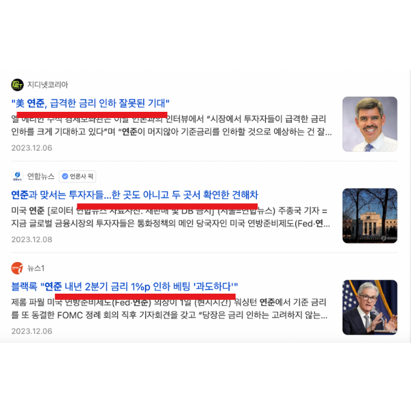미국 기준금리 인하 전망