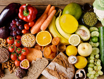 각종 야채 과일