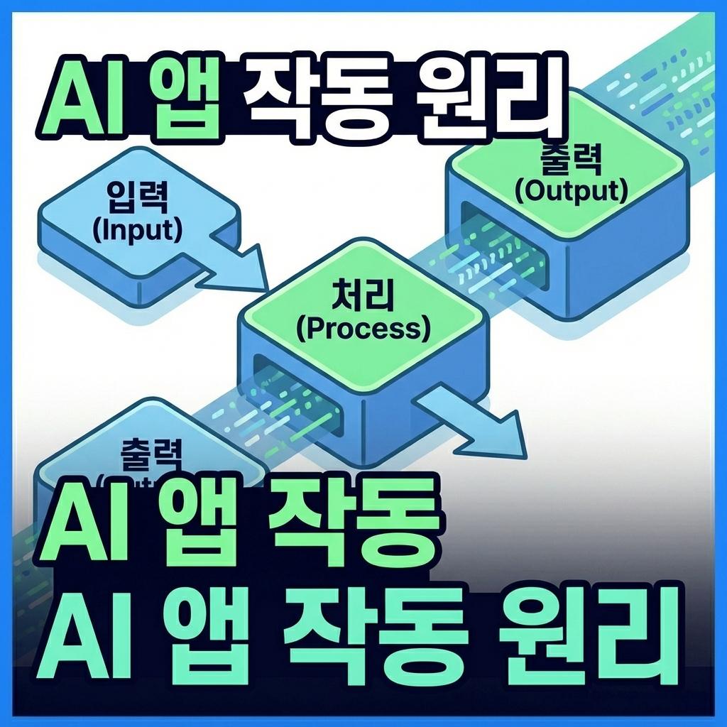 AI 앱, 이렇게 작동해요