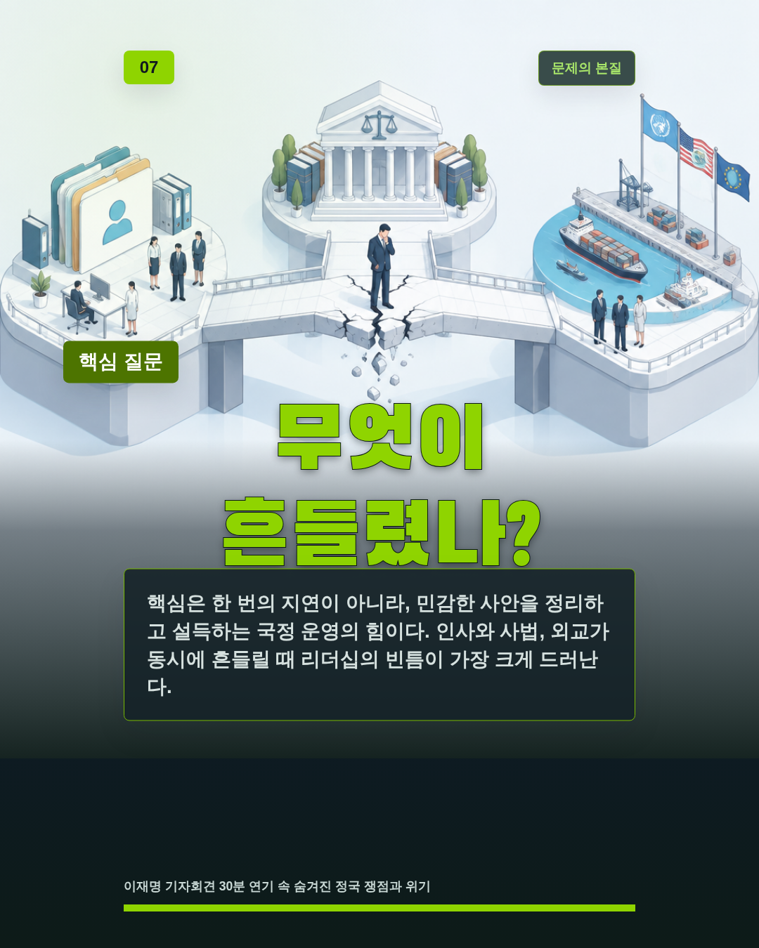 무엇이 흔들렸나?
