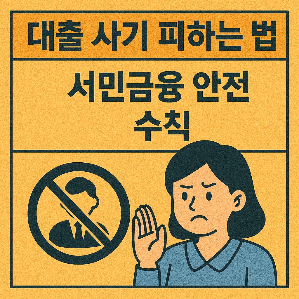 대출 사기 피하는 법