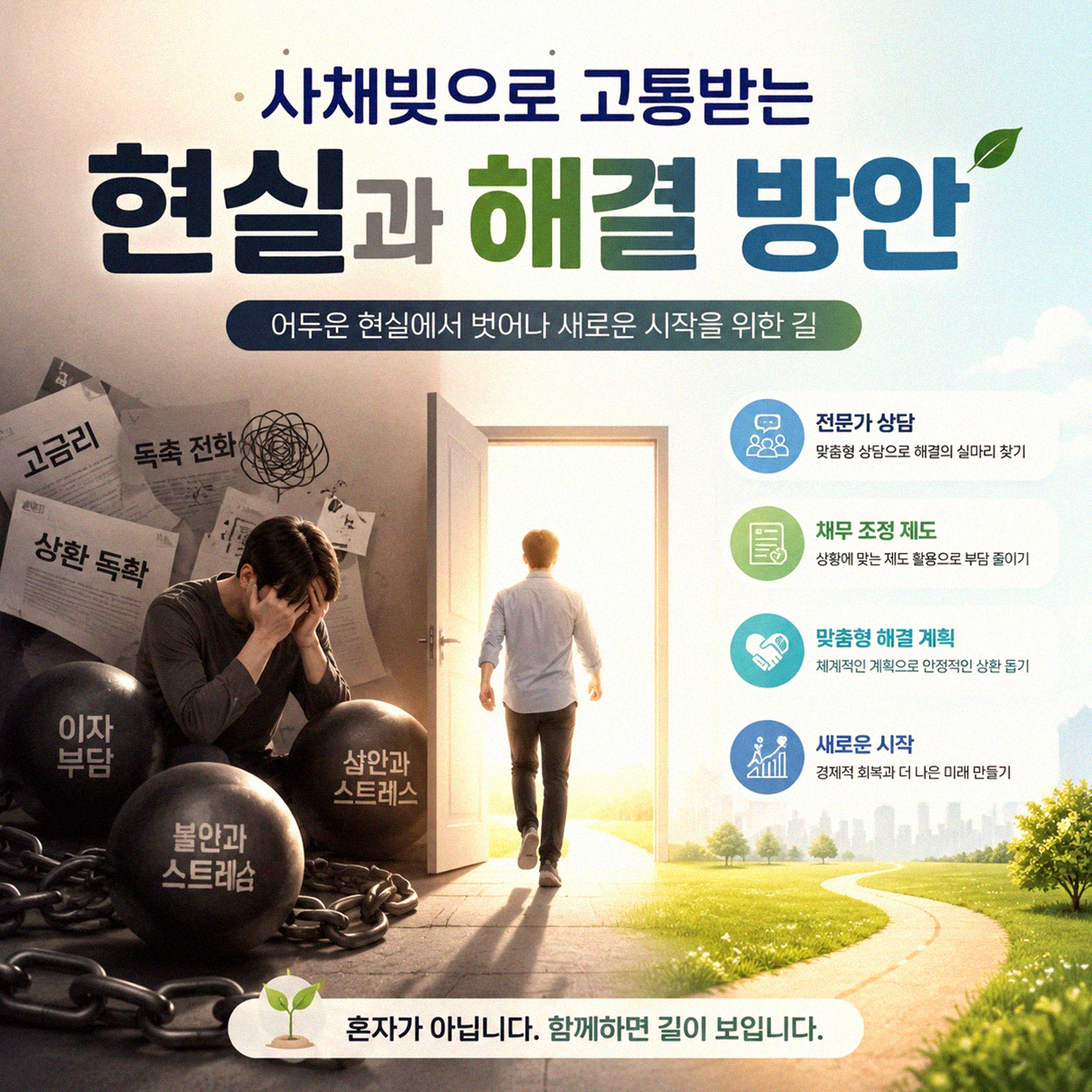 사채 때문에 겪는 어려움 개인회생 파산 어떻게 다른가