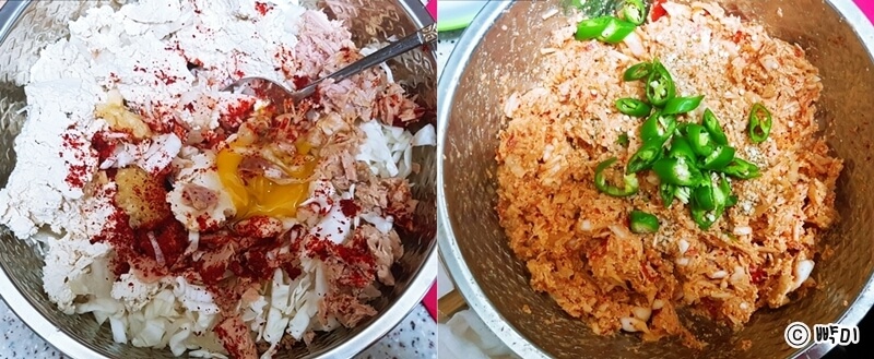 다이어트-김치부침개-만들기-김치전-레시피