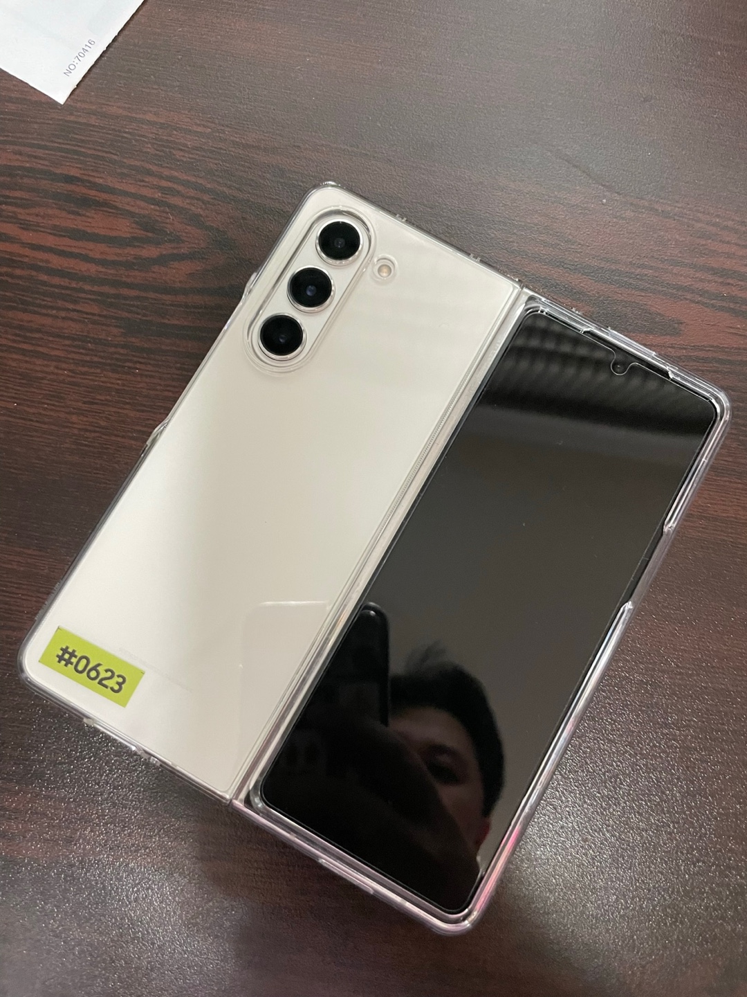 갤럭시 Z 폴드 5 펼친 모습