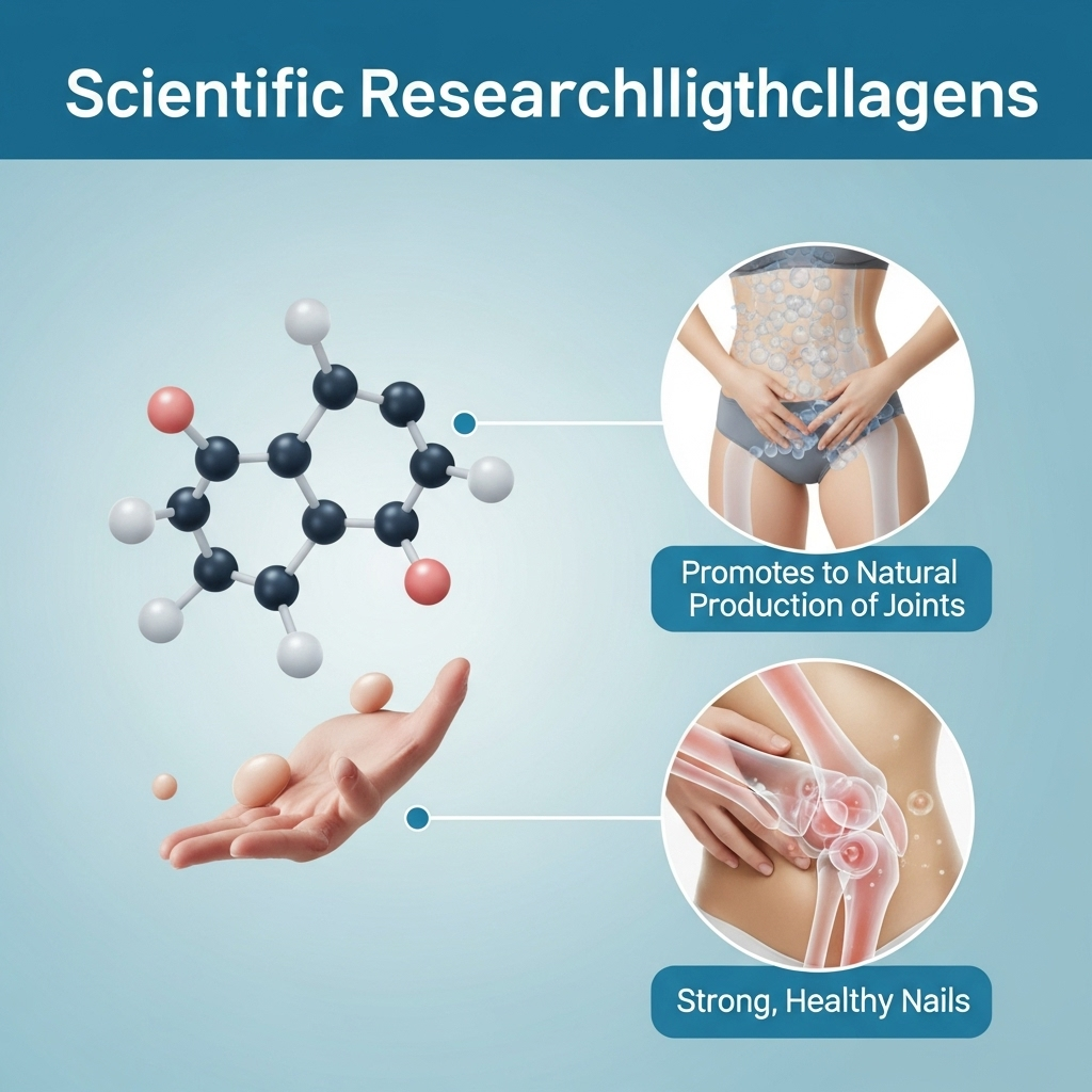 피부뿐만 아니라 관절, 손톱에도 효과