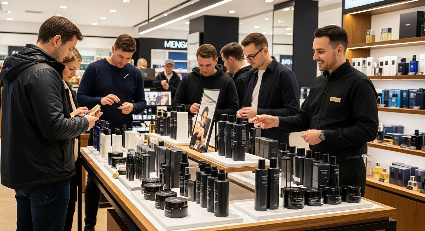 남자 기초화장품 백화점