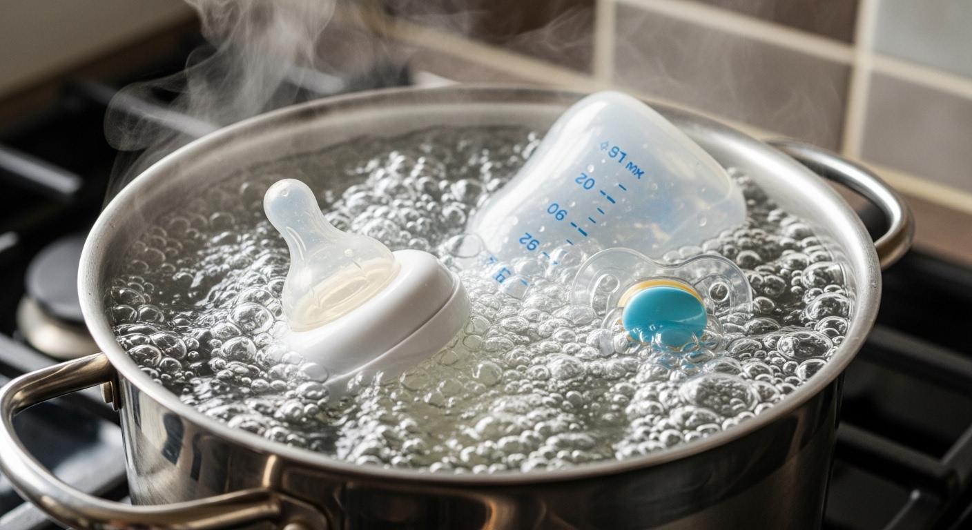 아기 열탕소독 방법