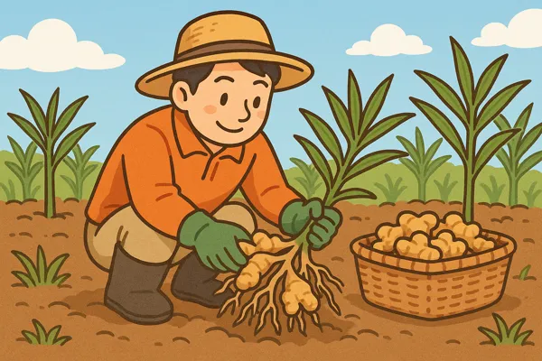 생강 수확 시기 및 보관 방법24