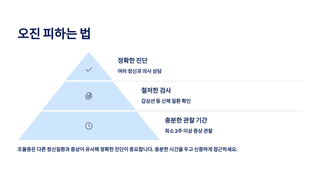 오진 피하는 법